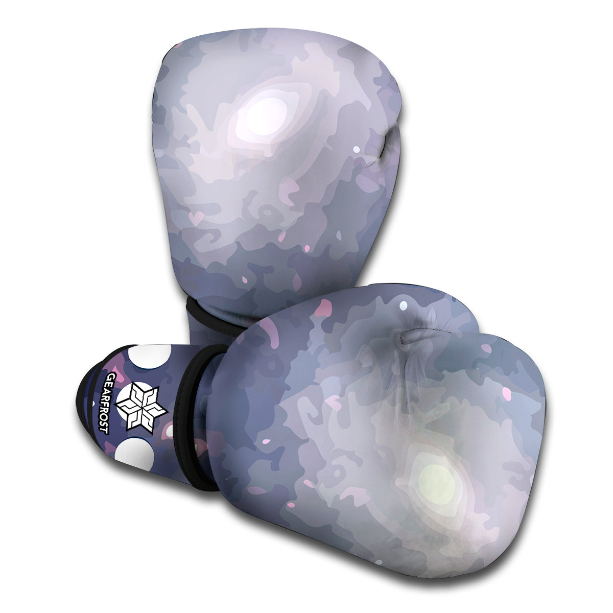 Lunar Phase Cycle Print Boxing Gloves