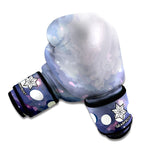 Lunar Phase Cycle Print Boxing Gloves