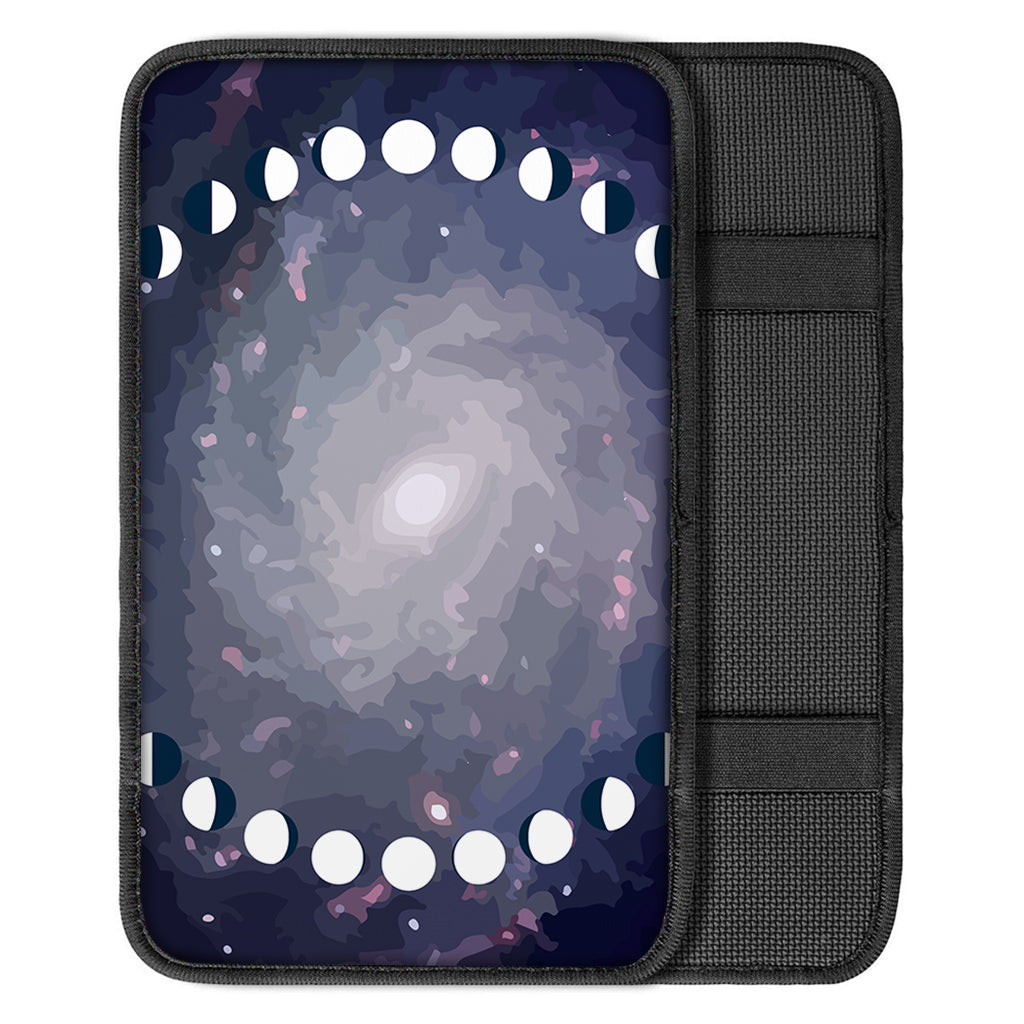 Lunar Phase Cycle Print Car Center Console Cover