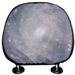 Lunar Phase Cycle Print Car Headrest Covers