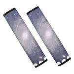 Lunar Phase Cycle Print Car Seat Belt Covers