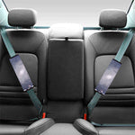 Lunar Phase Cycle Print Car Seat Belt Covers