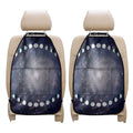 Lunar Phase Cycle Print Car Seat Organizers