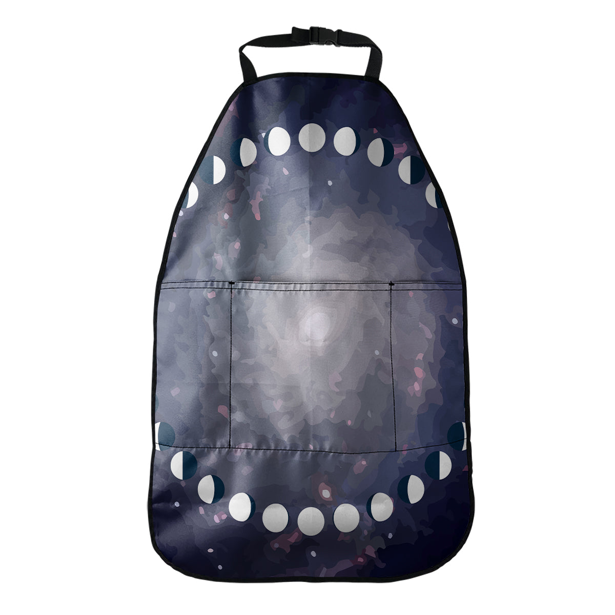 Lunar Phase Cycle Print Car Seat Organizers