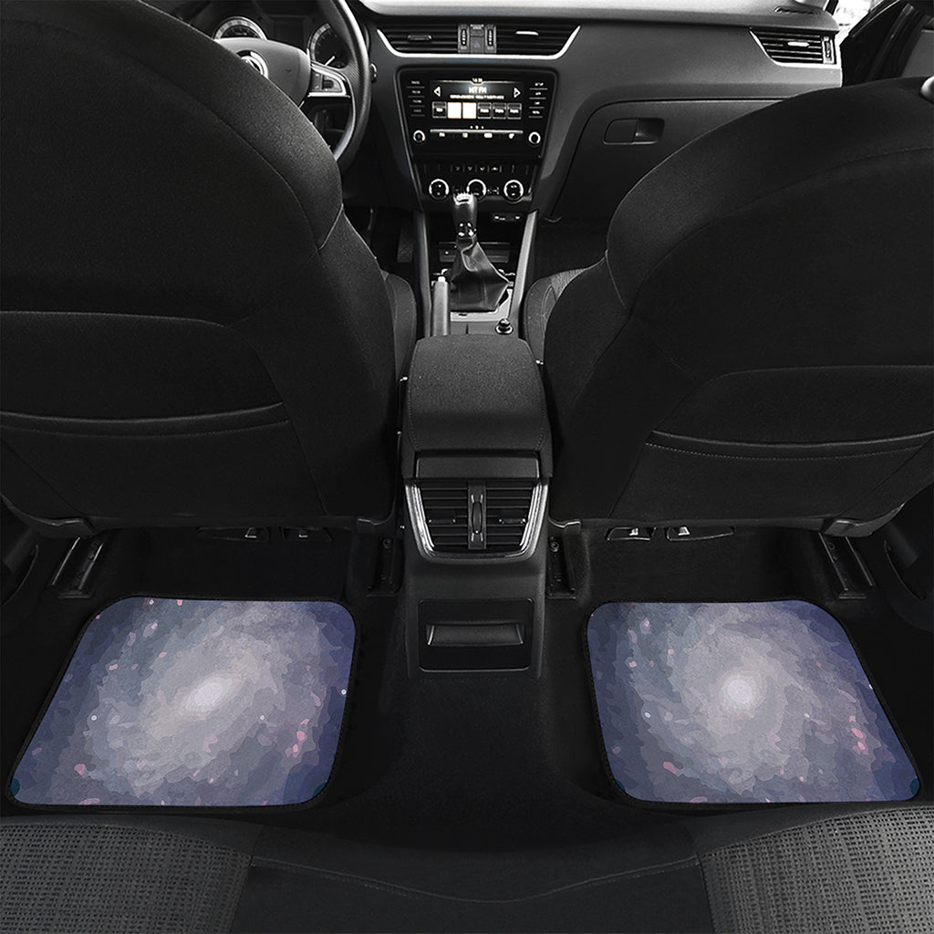Lunar Phase Cycle Print Front and Back Car Floor Mats