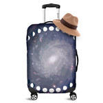Lunar Phase Cycle Print Luggage Cover