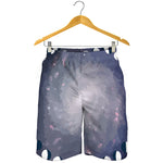 Lunar Phase Cycle Print Men's Shorts