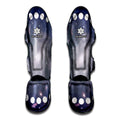 Lunar Phase Cycle Print Muay Thai Shin Guards