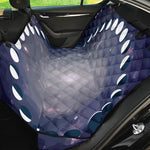 Lunar Phase Cycle Print Pet Car Back Seat Cover