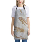 Lycoptera Fish Fossil Print Apron