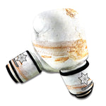 Lycoptera Fish Fossil Print Boxing Gloves