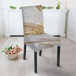 Lycoptera Fish Fossil Print Dining Chair Slipcover