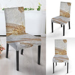 Lycoptera Fish Fossil Print Dining Chair Slipcover