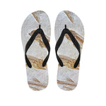 Lycoptera Fish Fossil Print Flip Flops