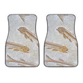 Lycoptera Fish Fossil Print Front Car Floor Mats