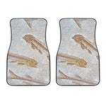 Lycoptera Fish Fossil Print Front Car Floor Mats