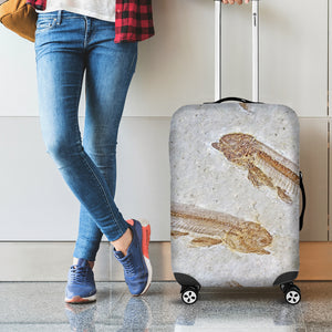 Lycoptera Fish Fossil Print Luggage Cover