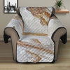 Lycoptera Fish Fossil Print Recliner Protector