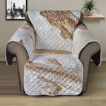 Lycoptera Fish Fossil Print Recliner Protector