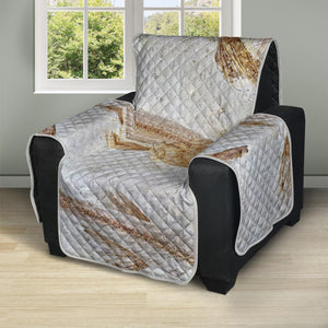 Lycoptera Fish Fossil Print Recliner Protector