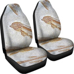 Lycoptera Fish Fossil Print Universal Fit Car Seat Covers