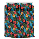 Macaw Parrot Pattern Print Duvet Cover Bedding Set