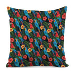 Macaw Parrot Pattern Print Pillow Cover