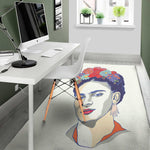 Magdalena Carmen Frida Kahlo Print Area Rug