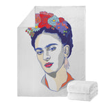 Magdalena Carmen Frida Kahlo Print Blanket