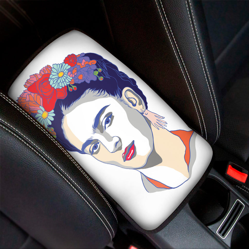 Magdalena Carmen Frida Kahlo Print Car Center Console Cover
