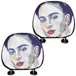 Magdalena Carmen Frida Kahlo Print Car Headrest Covers