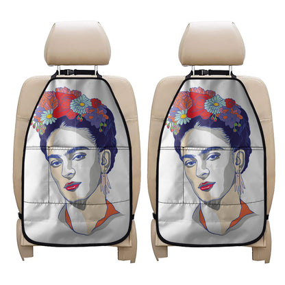 Magdalena Carmen Frida Kahlo Print Car Seat Organizers