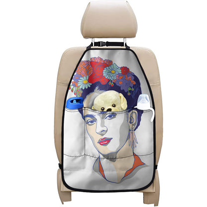 Magdalena Carmen Frida Kahlo Print Car Seat Organizers