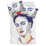 Magdalena Carmen Frida Kahlo Print Duvet Cover Bedding Set
