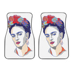 Magdalena Carmen Frida Kahlo Print Front Car Floor Mats