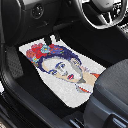 Magdalena Carmen Frida Kahlo Print Front Car Floor Mats