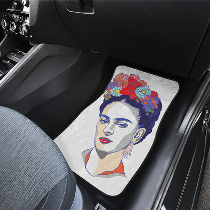 Magdalena Carmen Frida Kahlo Print Front Car Floor Mats