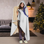 Magdalena Carmen Frida Kahlo Print Hooded Blanket