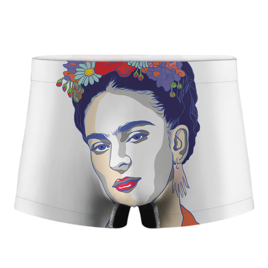 Magdalena Carmen Frida Kahlo Print Men's Boxer Briefs