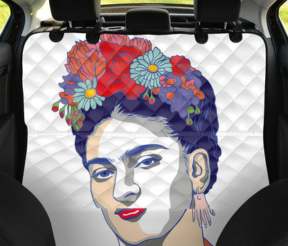 Magdalena Carmen Frida Kahlo Print Pet Car Back Seat Cover