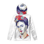 Magdalena Carmen Frida Kahlo Print Pullover Hoodie