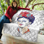 Magdalena Carmen Frida Kahlo Print Quilt