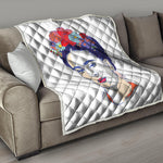 Magdalena Carmen Frida Kahlo Print Quilt