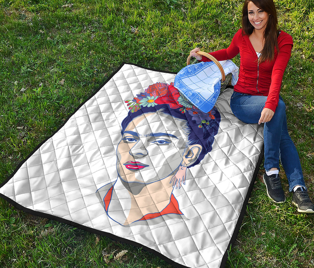 Magdalena Carmen Frida Kahlo Print Quilt