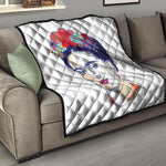Magdalena Carmen Frida Kahlo Print Quilt