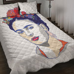 Magdalena Carmen Frida Kahlo Print Quilt Bed Set