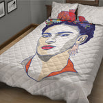 Magdalena Carmen Frida Kahlo Print Quilt Bed Set
