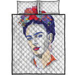 Magdalena Carmen Frida Kahlo Print Quilt Bed Set