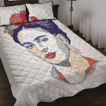 Magdalena Carmen Frida Kahlo Print Quilt Bed Set