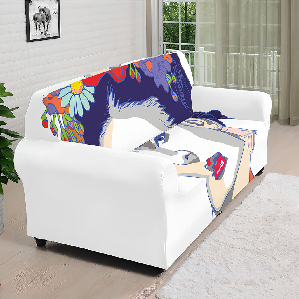 Magdalena Carmen Frida Kahlo Print Sofa Cover